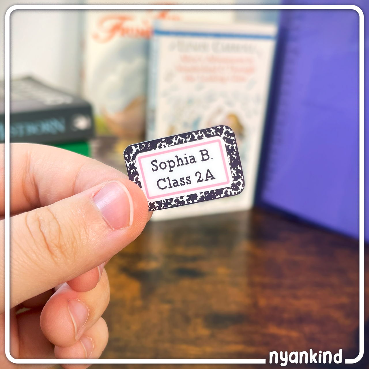 Composition Name Sticker Labels