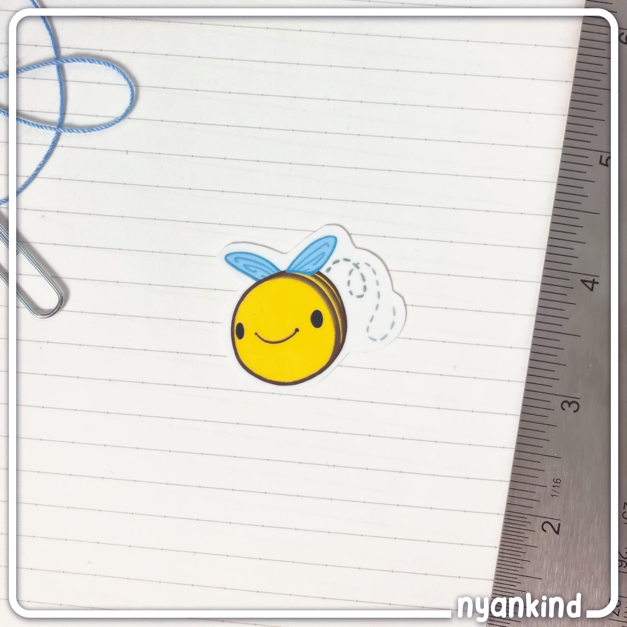 Happy Bee | Vinyl Sticker