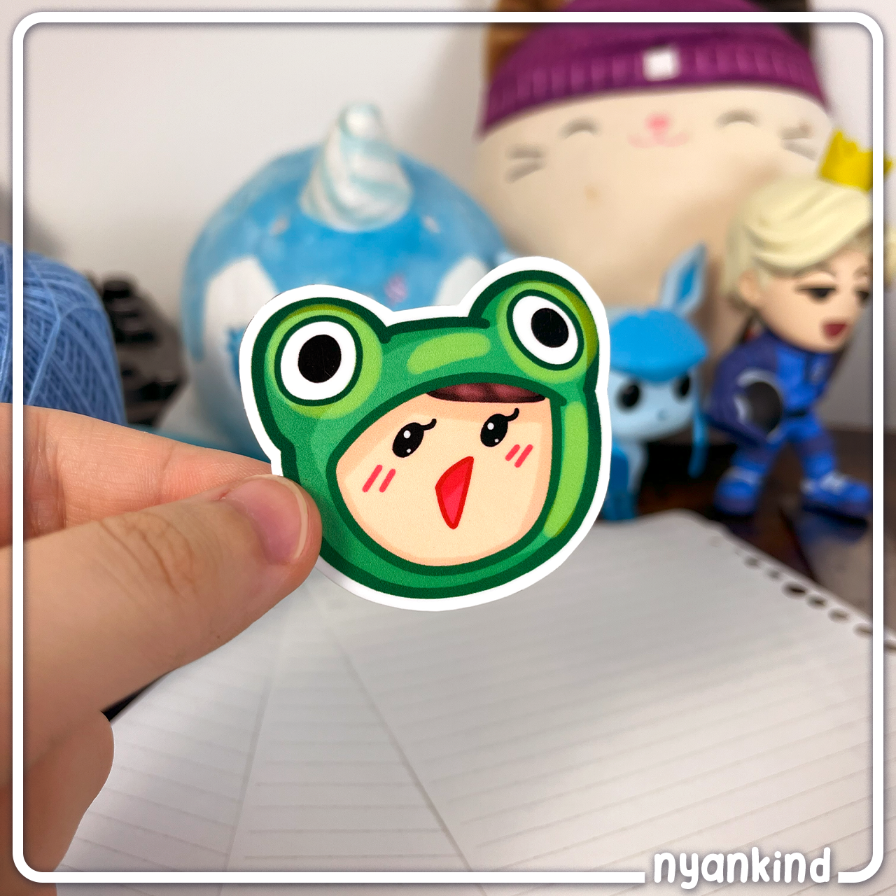 Froggy Cap | Vinyl Sticker