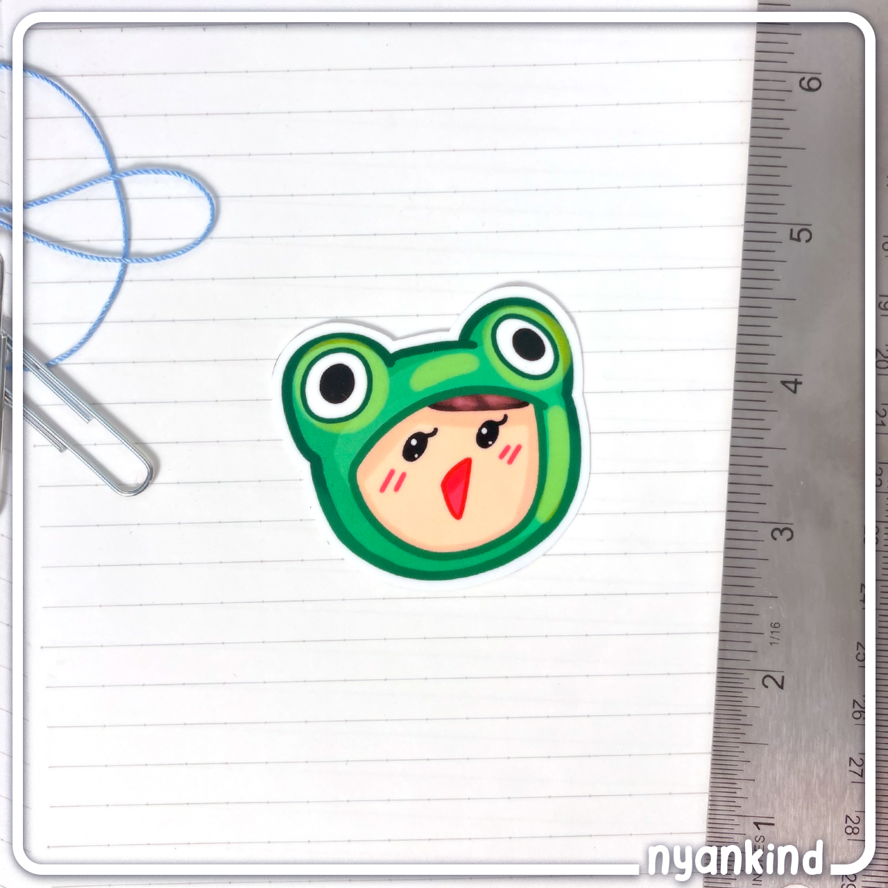 Froggy Cap | Vinyl Sticker