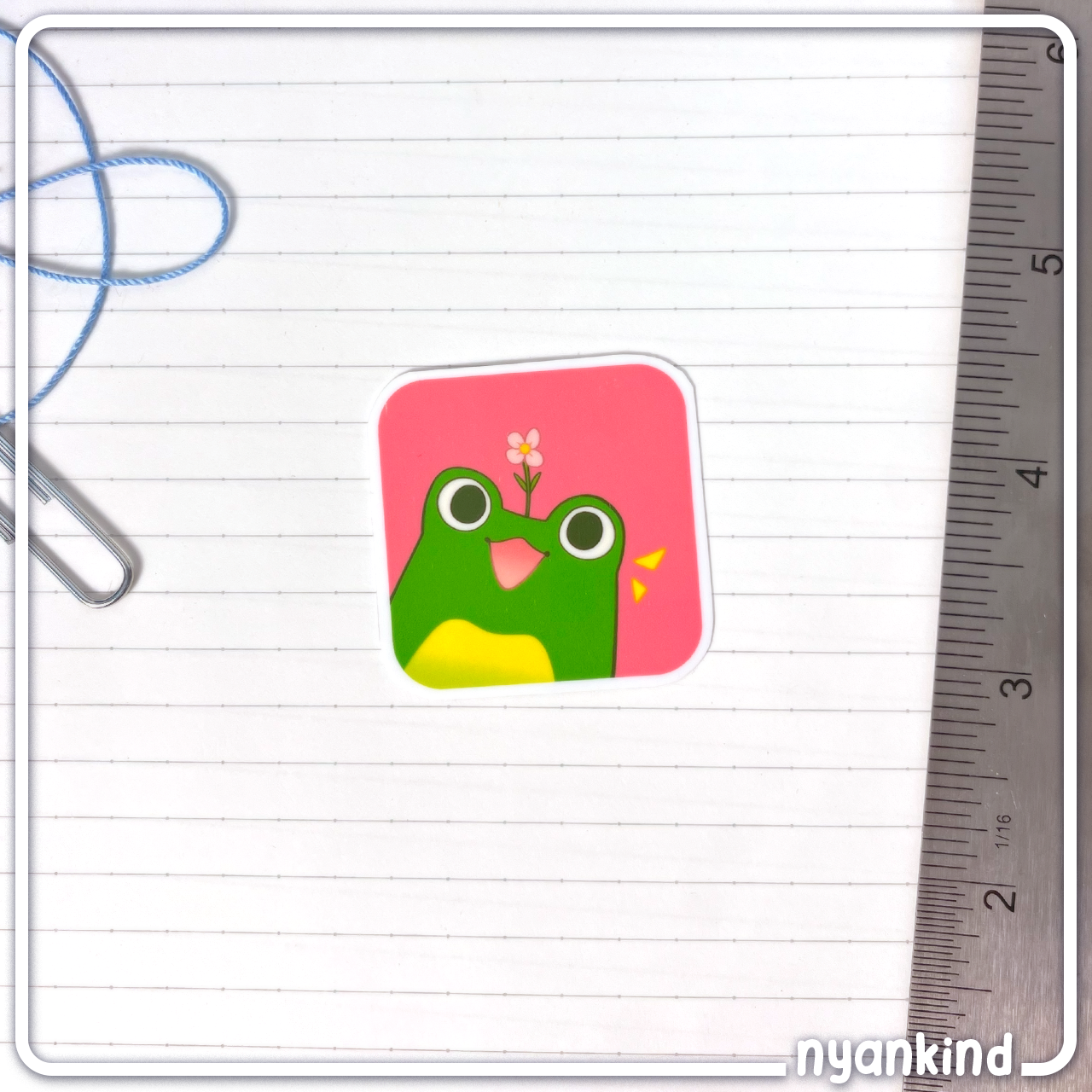 Happy Frog | Vinyl Sticker