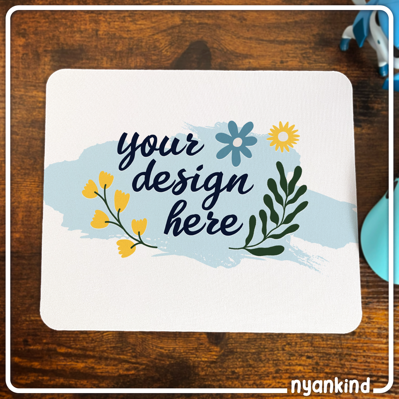 Customizable Non-Slip Fabric Mousepad