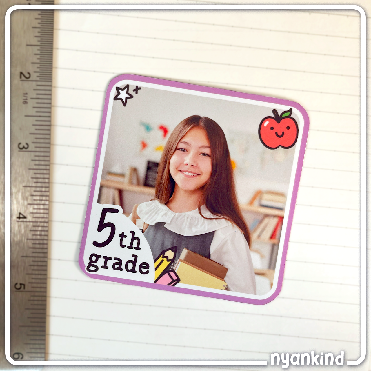 Back To School Memory Magnet