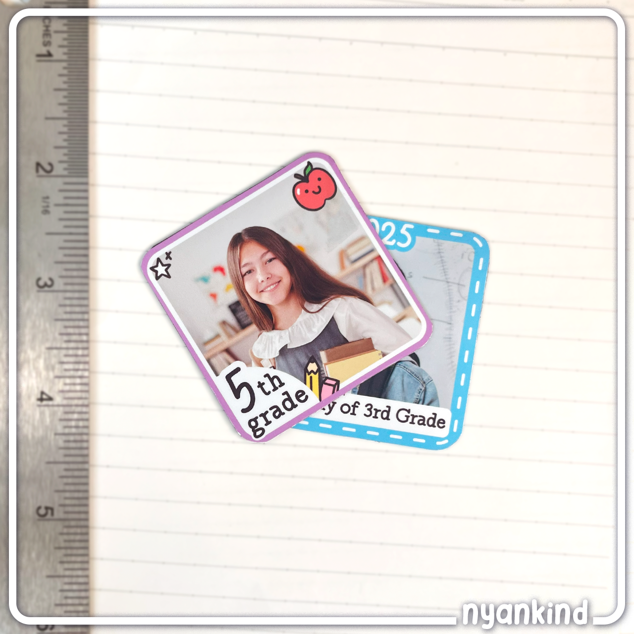 Back To School Memory Magnet