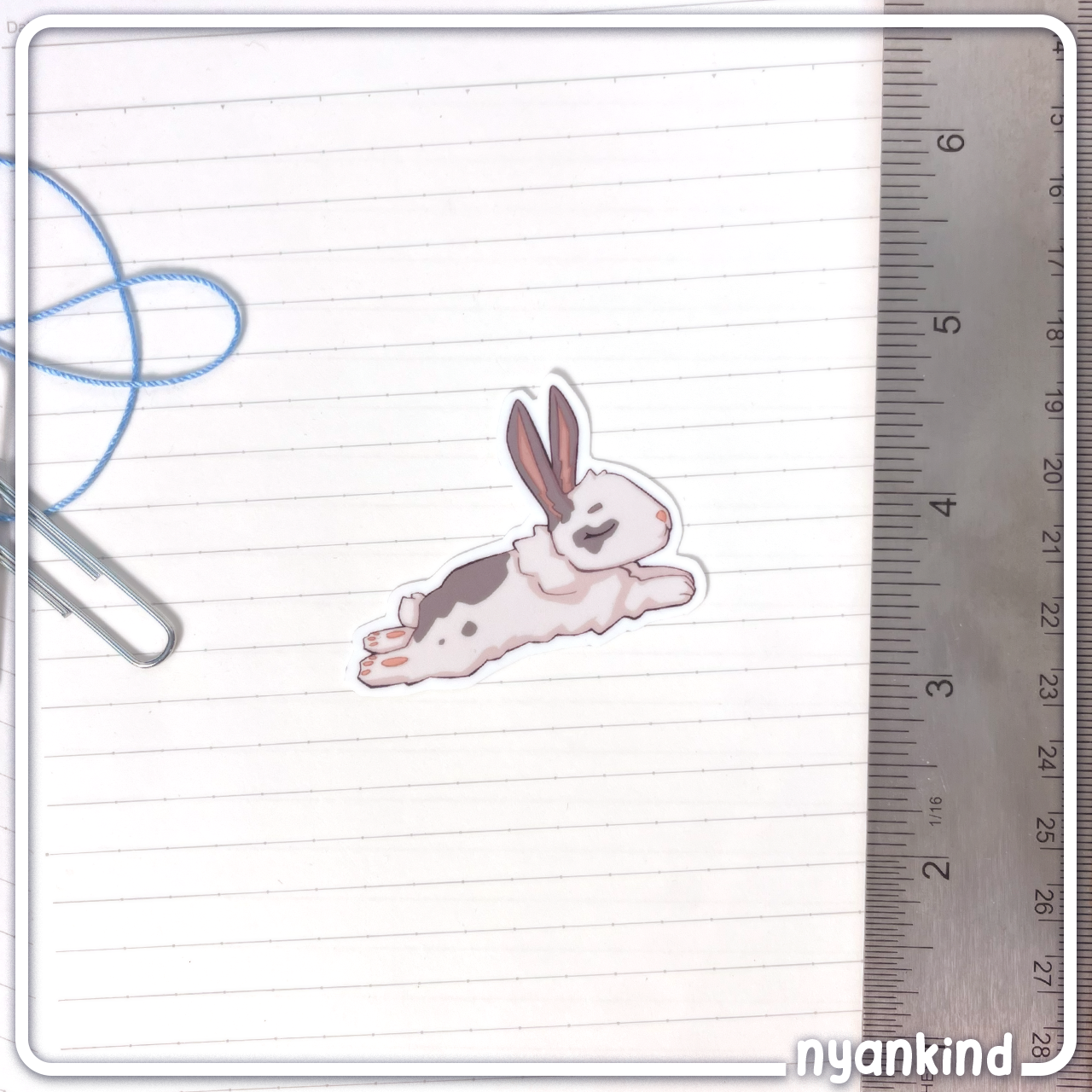 Diva Bunny | Vinyl Sticker