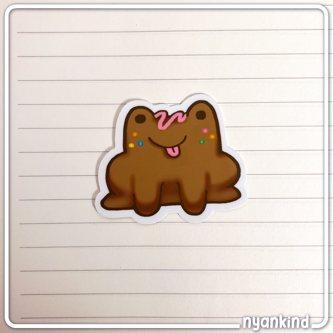 Chocolate Frog | Vinyl Sticker