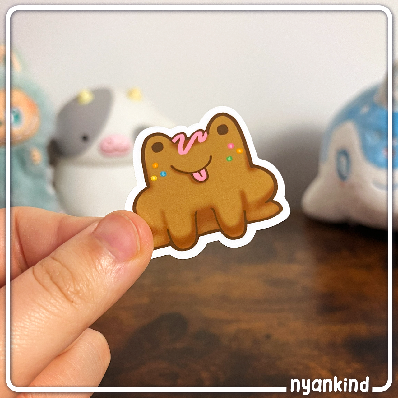 Chocolate Frog | Vinyl Sticker