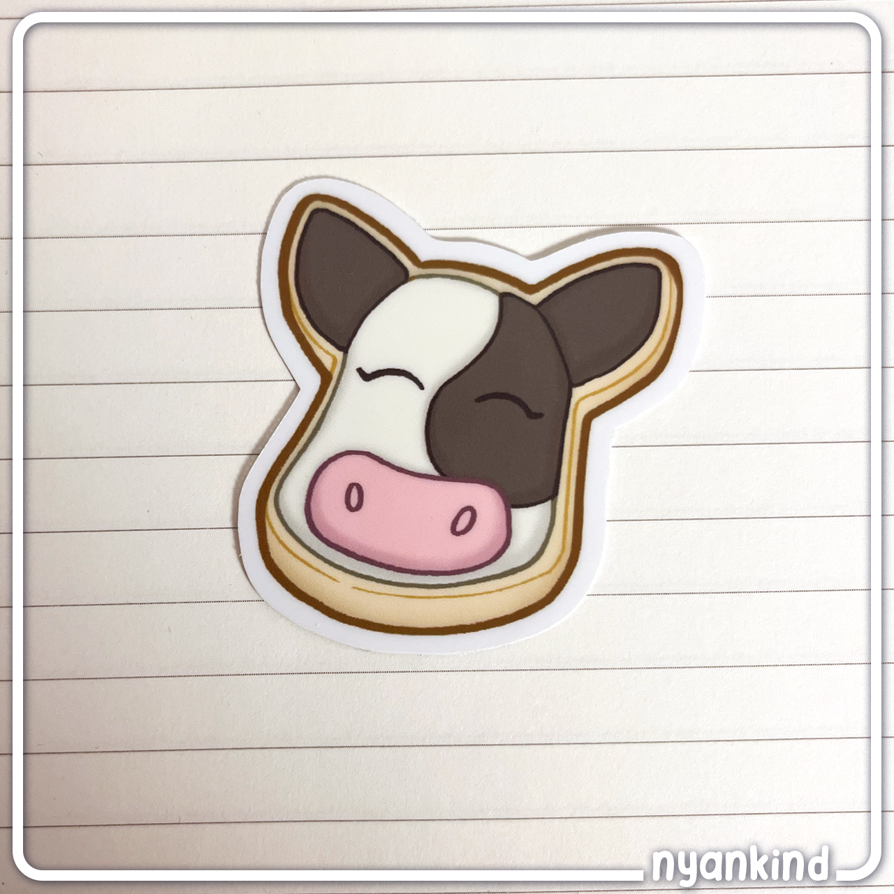 Cow Cookie | Vinyl Sticker