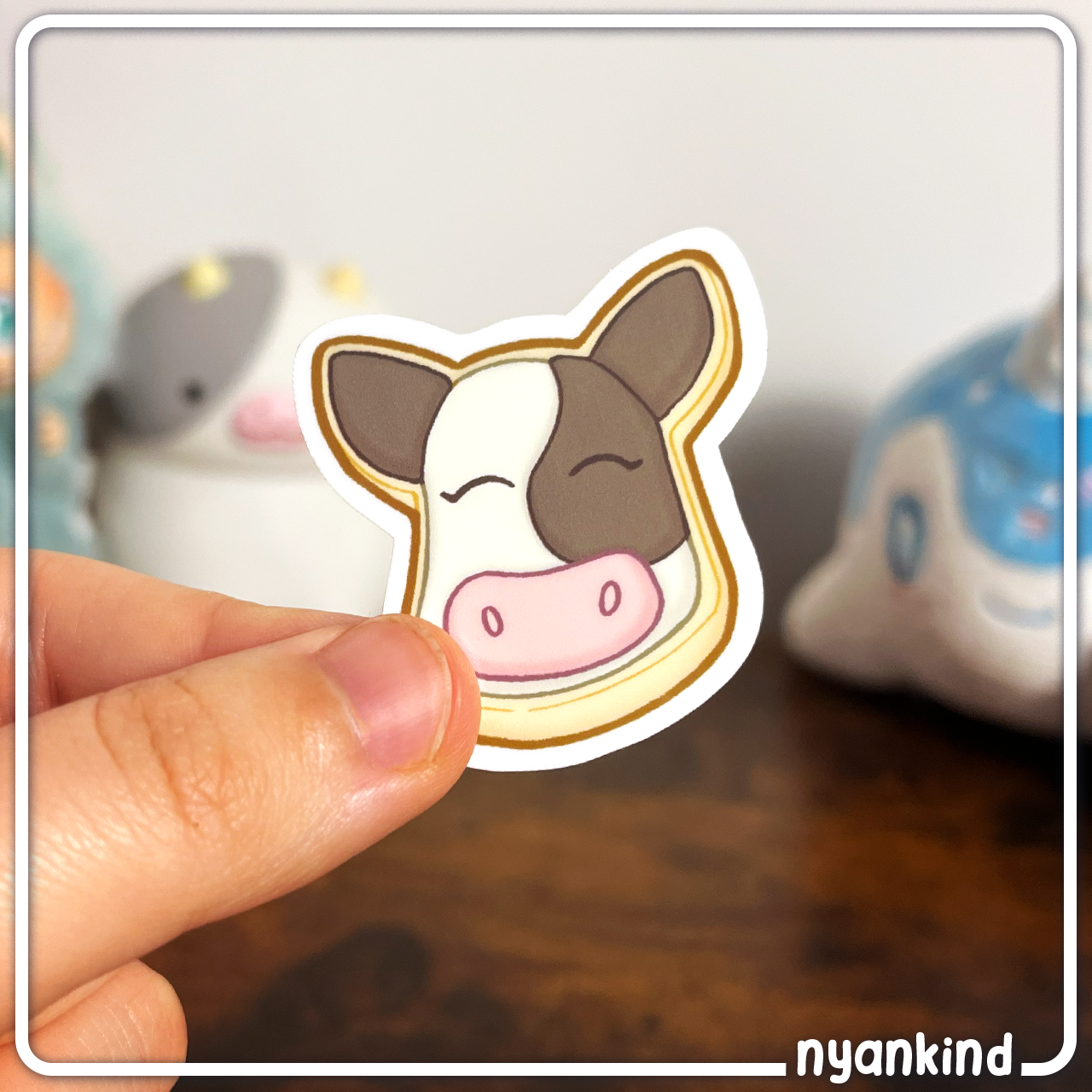 Cow Cookie | Vinyl Sticker