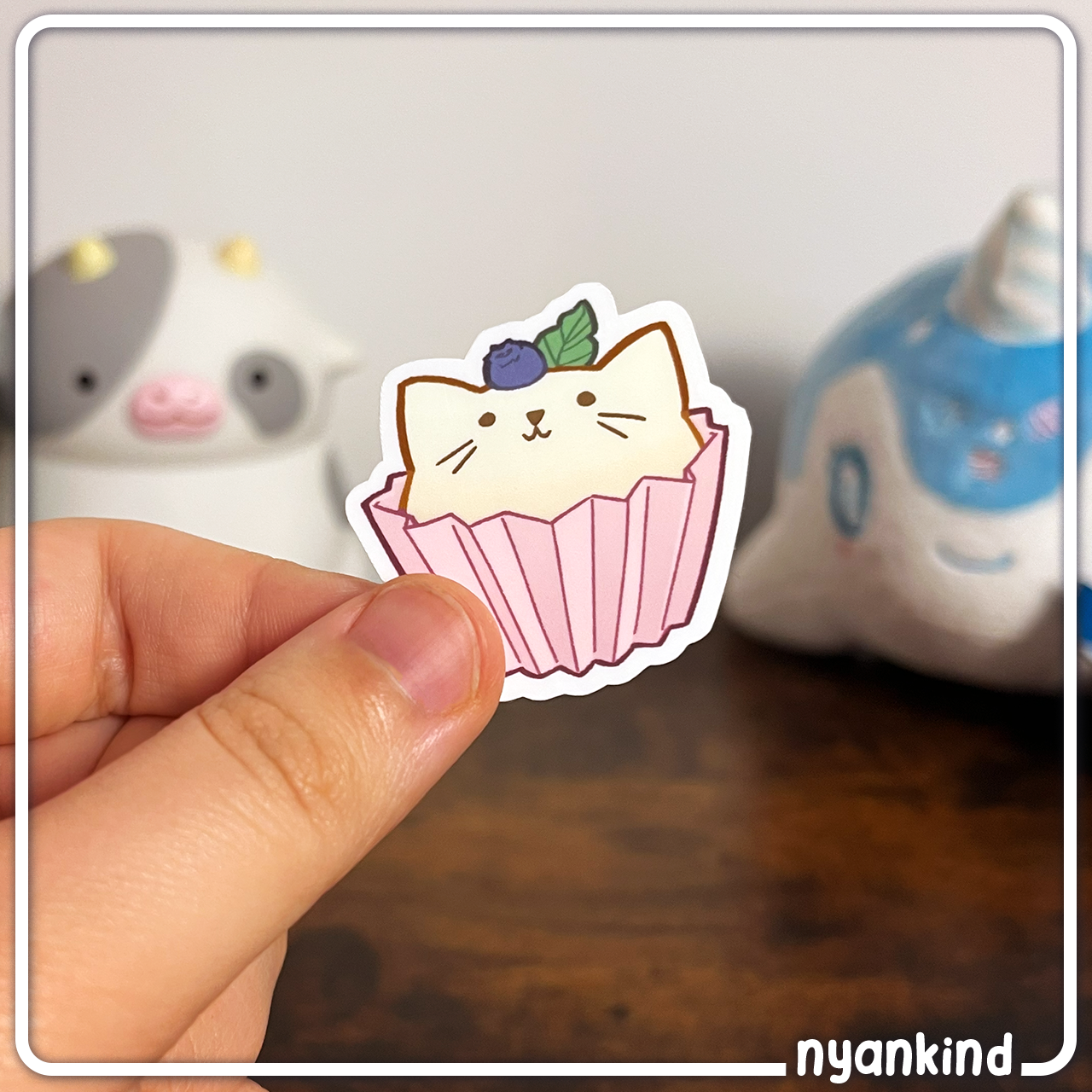 Cupcake Cat | Vinyl Sticker