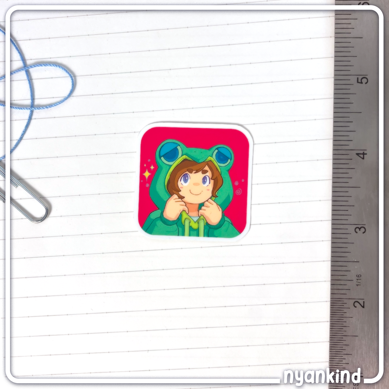 Froggy Girl | Vinyl Sticker