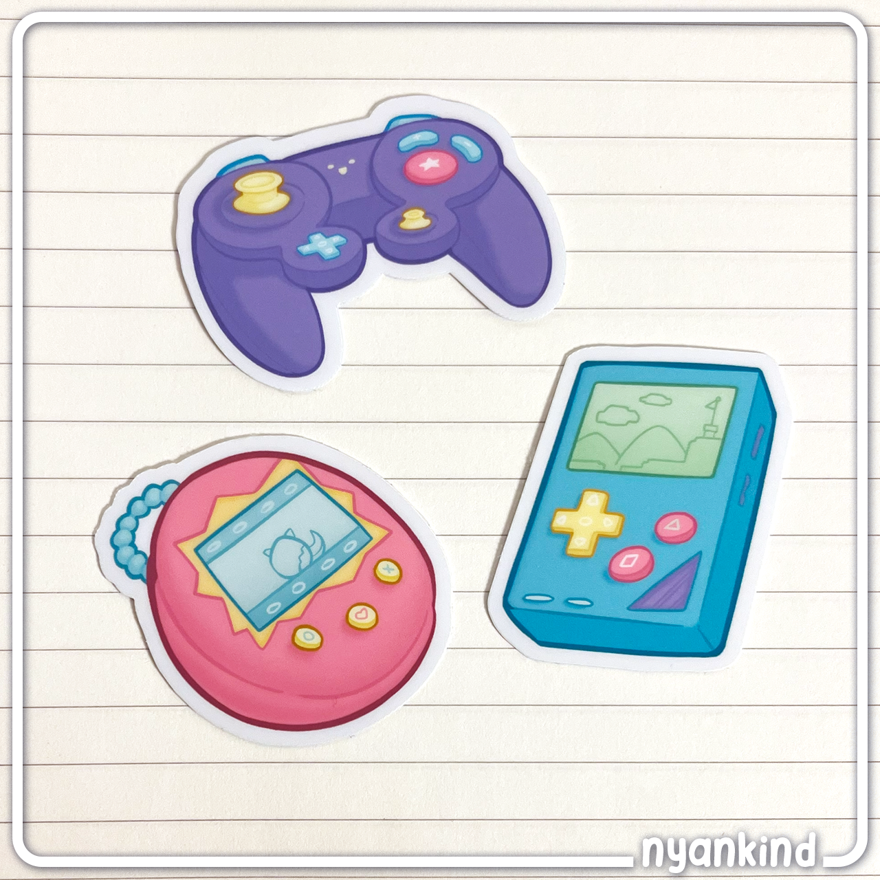 Nostalgic Gaming | Vinyl Sticker Multipack