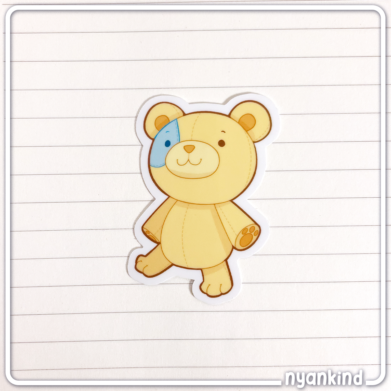 Plush Bear | Vinyl Sticker