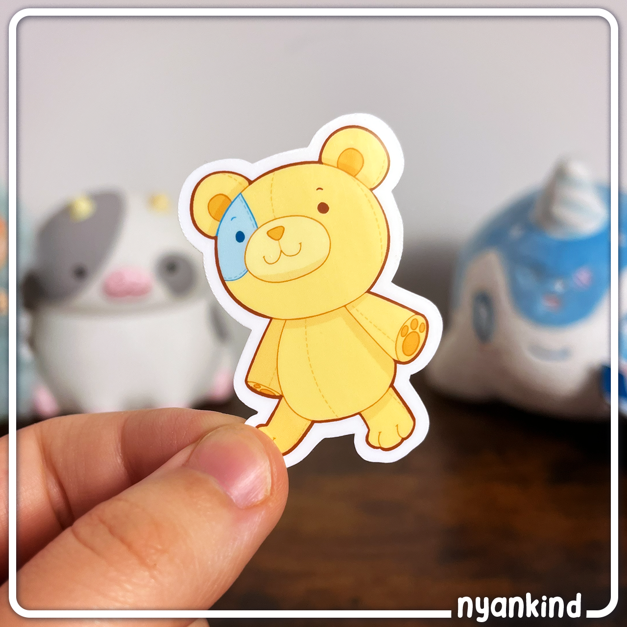Plush Animals | Vinyl Sticker Multipack