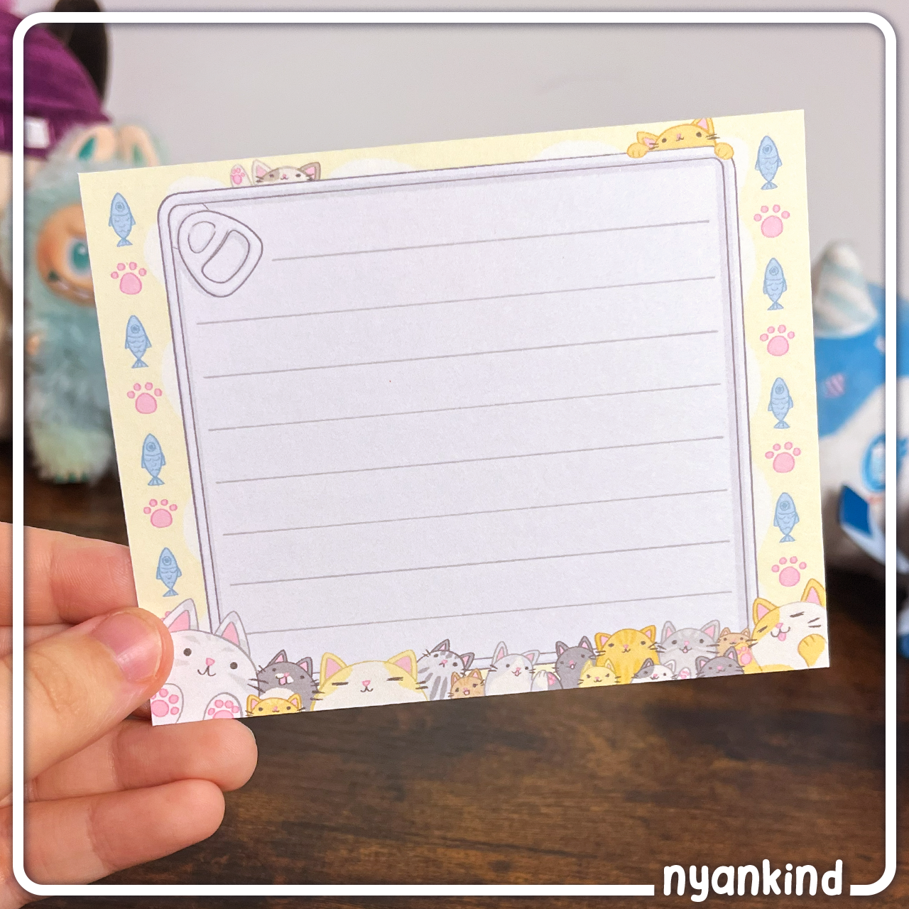 Cats Paper | Cardstock Postcard 4-Pack