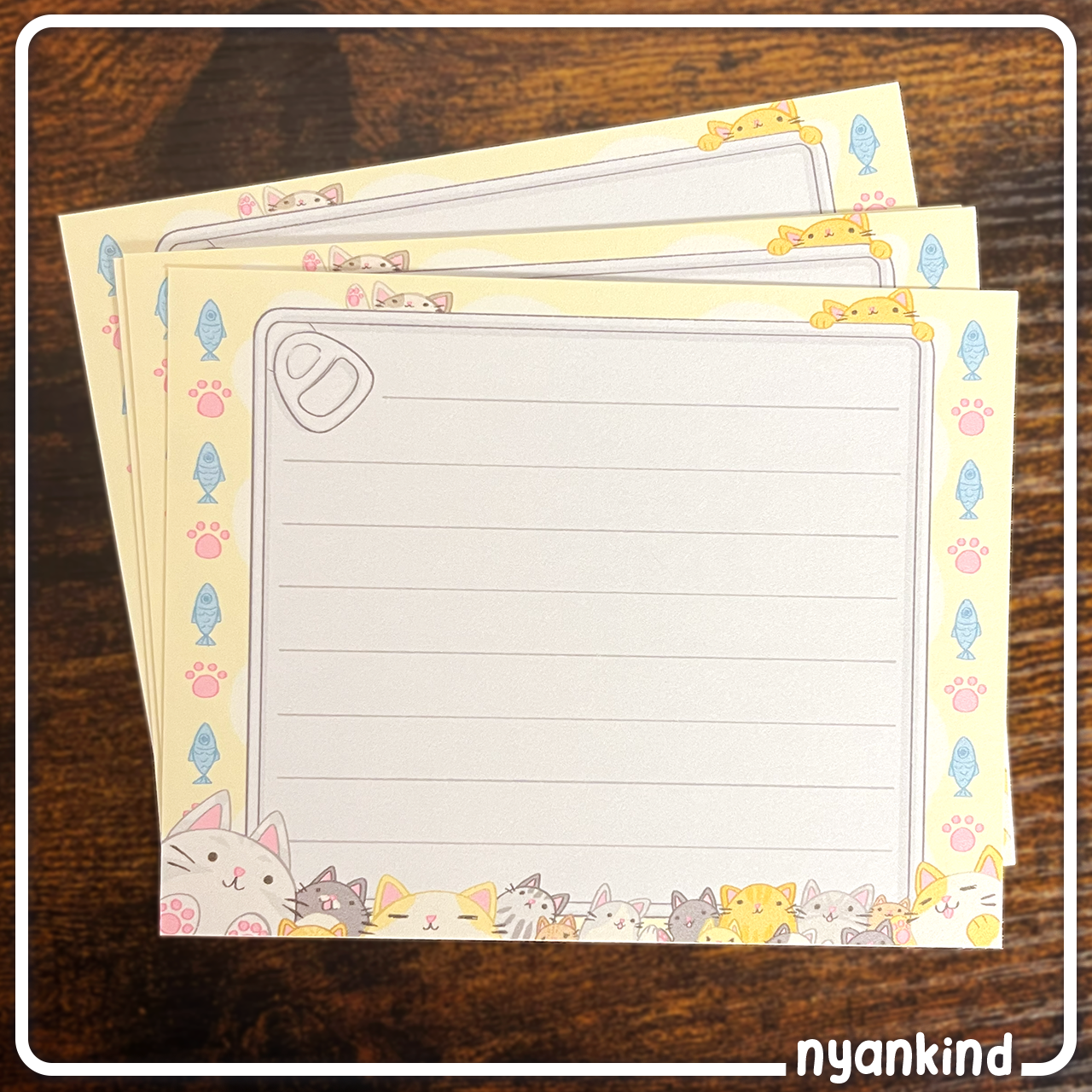 Cats Paper | Cardstock Postcard 4-Pack