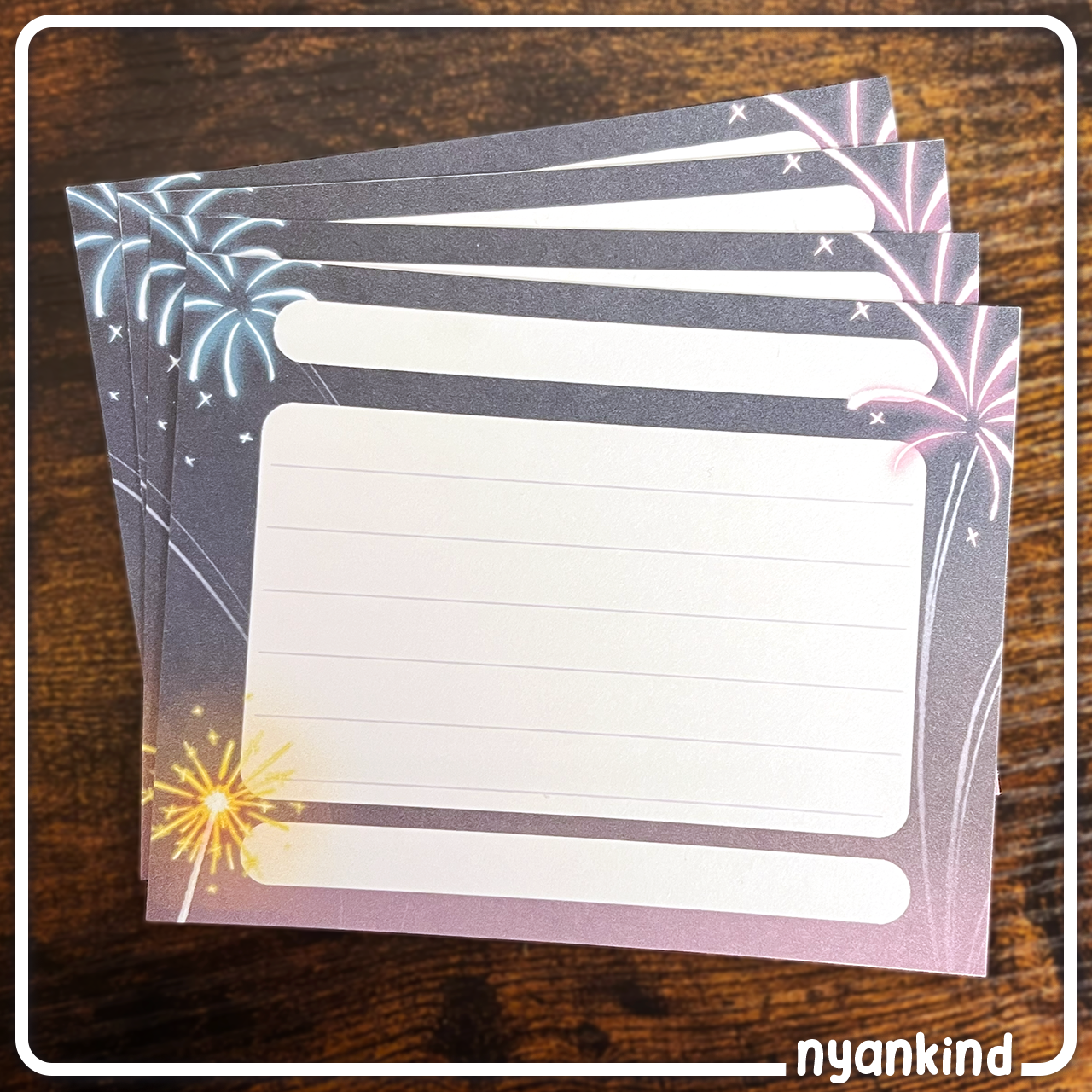 Fireworks Paper | Cardstock Postcard 4-Pack