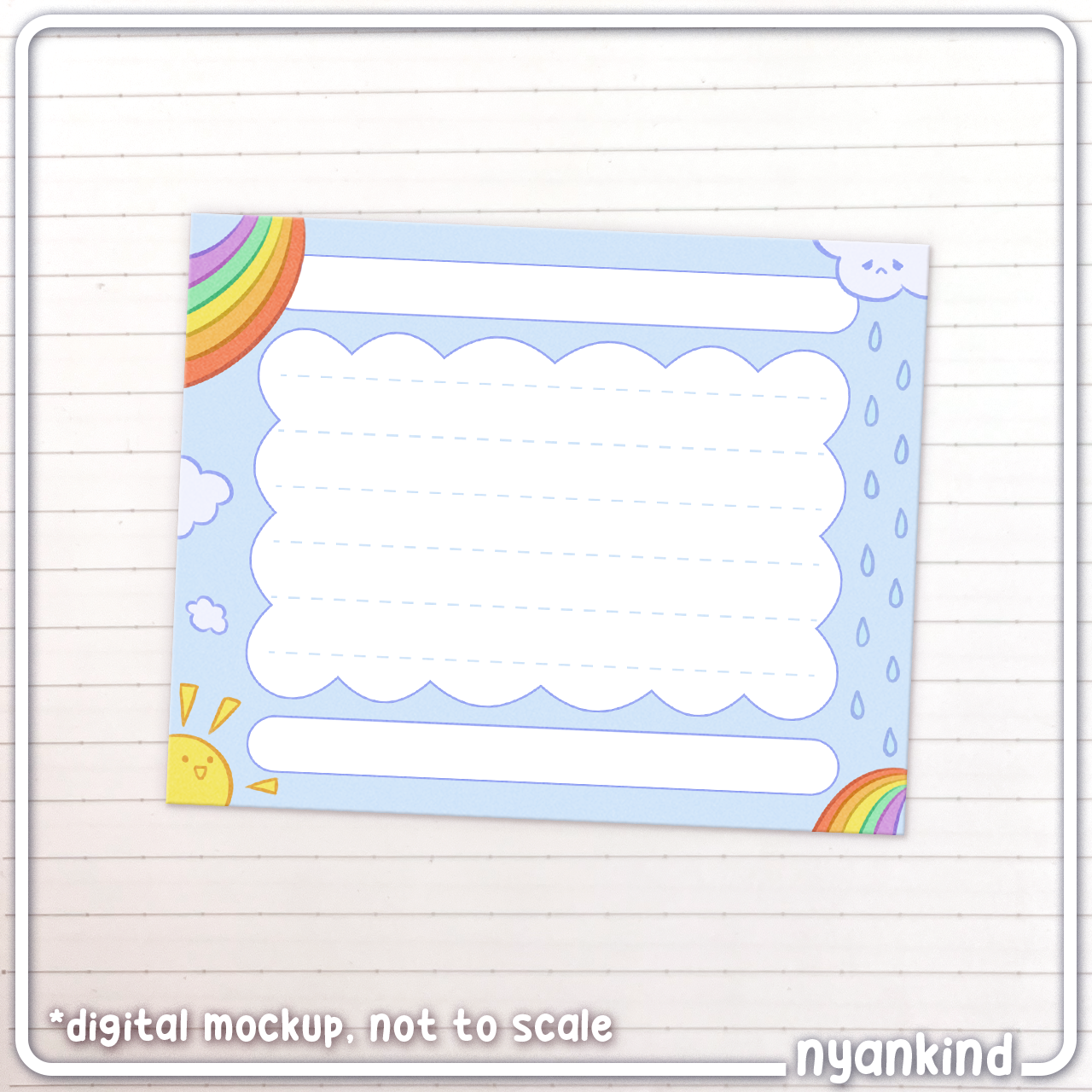 Sky Paper | Cardstock Postcard 4-Pack