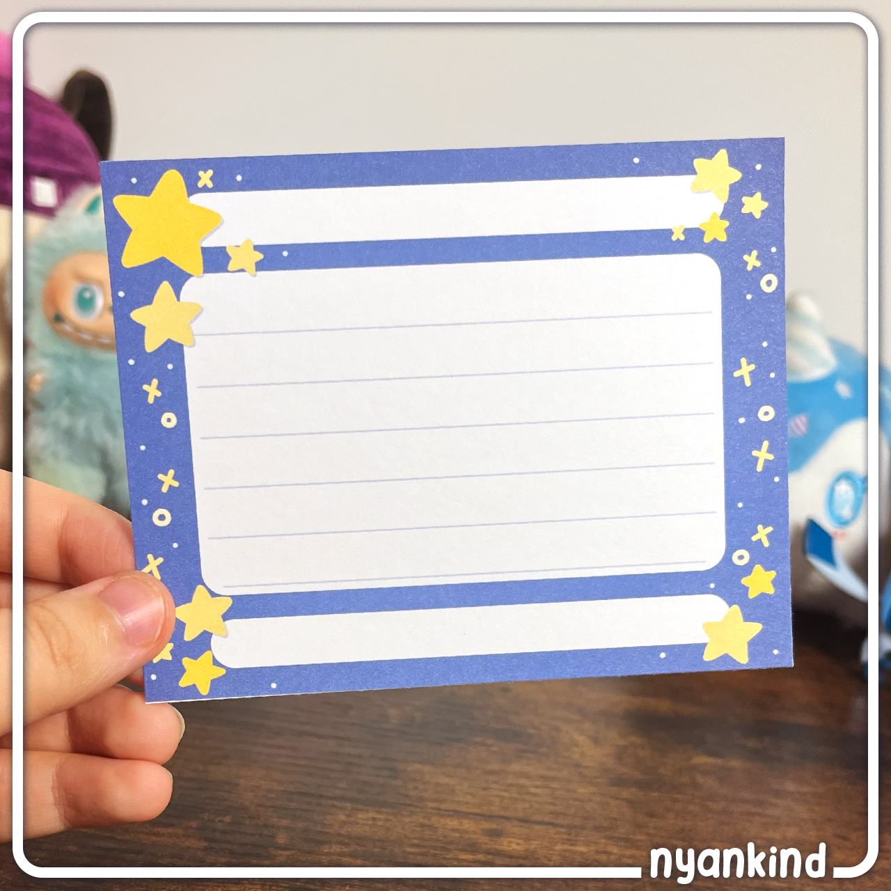 Stars Paper | Cardstock Postcard 4-Pack