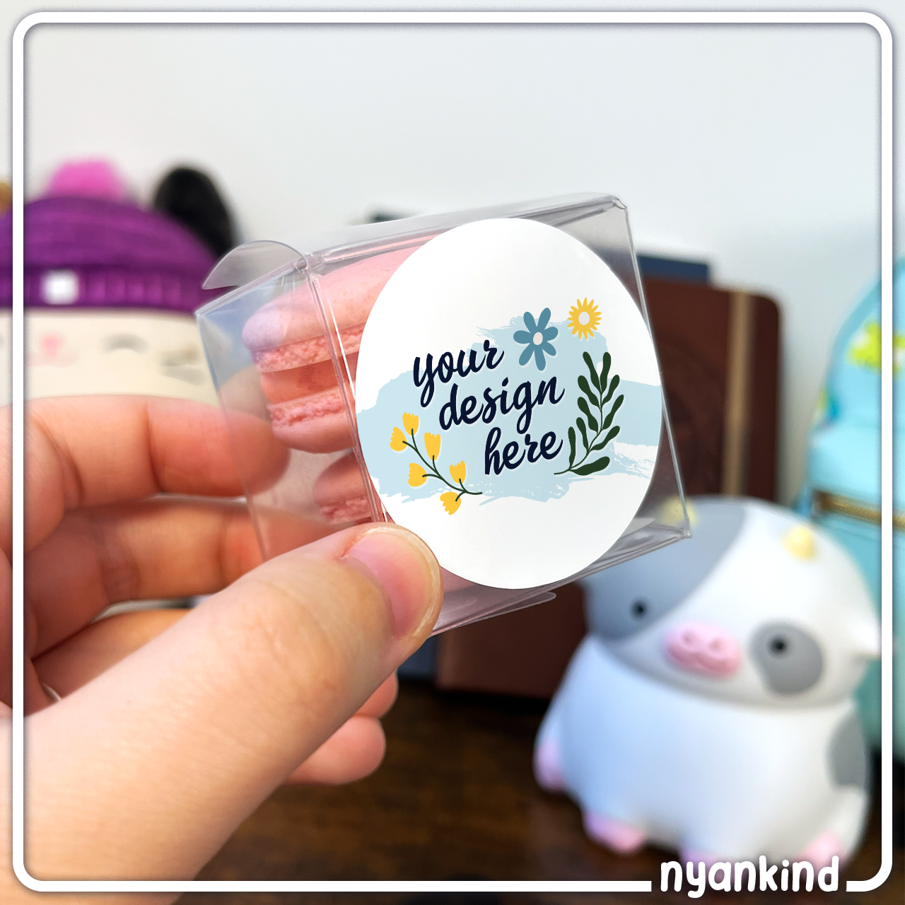 2 Inch Circle | Customizable Vinyl Sticker Labels
